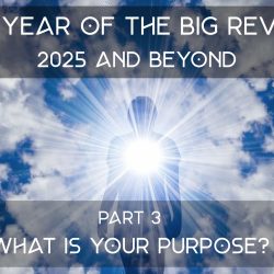 The Year of the Big Reveal - 2025 and Beyond - Part 3 - What is Your Purpose?